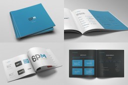 Corporate brand guideline for 6PM Group Malta