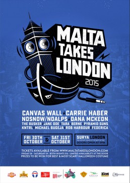 Malta takes London poster design