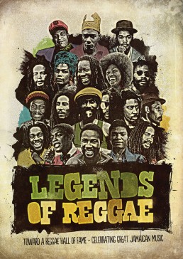 Legends of Reggae poster edition for the International Reggae Poster Contest.