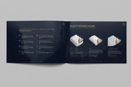 SilkFX open printed brochure design