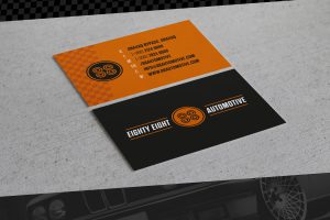 Business Card design for 88 Automotive Ghaxaq Malta