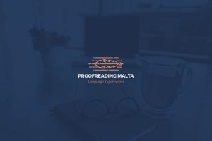Proofreading Malta logo design