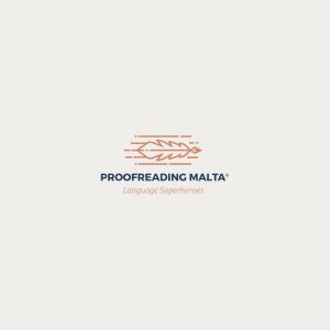 Logo design for Proofreading Malta