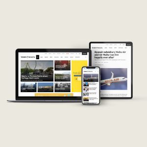 Website design for Times of Malta