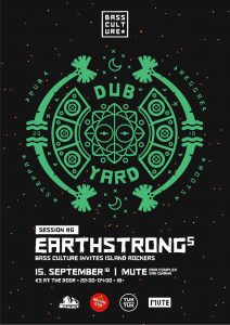 Poster design for Dub Yard by Bass Culture Malta