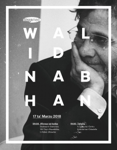 Poster Design for Walid Nabhan talk by Inizjamed Malta