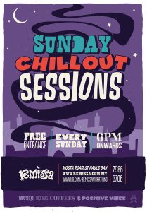 Poster design for Remissa chillout sessions