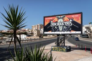 Billboard design for Rockestra 2019